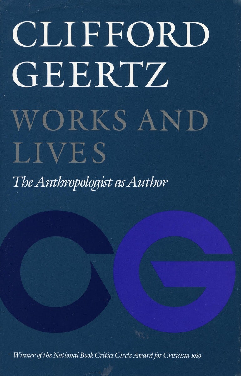 Book cover image for Works and Lives ISBN: 9780804717472